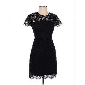 Banana Republic, black lace dress, size 4, like new